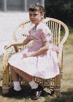 Photograph of Carol as a girl